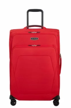Samsonite Spark SNG Eco 67cm Medium Expandable 4-Wheel Suitcase -IT Luggage Sales Shop 115761 7413 SPARK SNG ECO SPINNER 6724 EXP FRONT