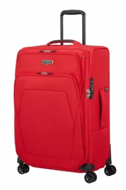 Samsonite Spark SNG Eco 67cm Medium Expandable 4-Wheel Suitcase -IT Luggage Sales Shop 115761 7413 SPARK SNG ECO SPINNER 6724 EXP FRONT34