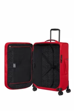 Samsonite Spark SNG Eco 67cm Medium Expandable 4-Wheel Suitcase -IT Luggage Sales Shop 115761 7413 SPARK SNG ECO SPINNER 6724 EXP INTERIOR