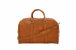 Felda Firenze Italian Leather Holdall -IT Luggage Sales Shop 18810Tan 1 scaled