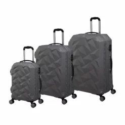 Ice Cap Plus - Cabin (Frost Grey) -IT Luggage Sales Shop 32630 HK16 2528A08FrostedgreySSFrontpanel 5f097210 39da 4ff7 a0b2 973aba42d9d9