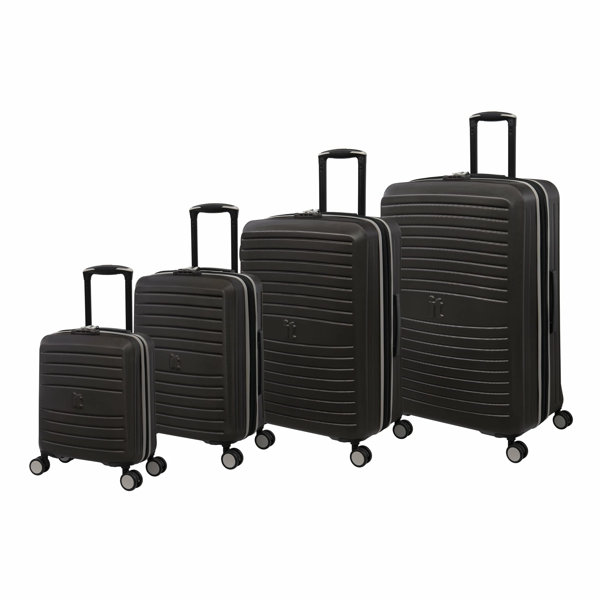 IT Luggage Eco-Protect - 4pc Set (Coffee Bean) 1 IT Luggage Eco-Protect - 4pc Set (Coffee Bean)