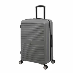 IT Luggage Eco-Protect - 3pc Set (Elephant Skin) -IT Luggage Sales Shop 32759 UK16 2910E08GreyskinS735SSFrontpanel25in