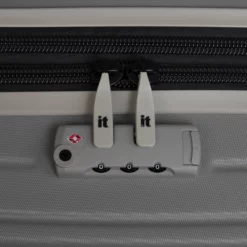 IT Luggage Eco-Protect - 3pc Set (Elephant Skin) -IT Luggage Sales Shop 32759 UK16 2910E08GreyskinS735SSTSAlock