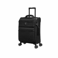 IT Luggage Precursor - 3pc Set (Black) -IT Luggage Sales Shop 32769 HK12 2883B08BlackSSFrontpanel18.7in