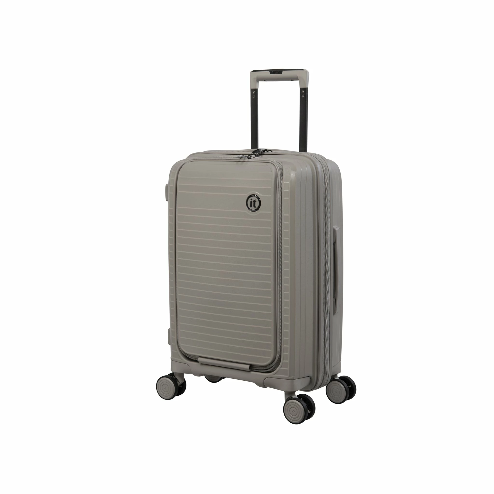 IT Luggage Spontaneous II - Cabin With Pocket (Feather Grey) 1 IT Luggage Spontaneous II - Cabin With Pocket (Feather Grey)