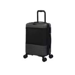 Attuned - 3pc Set (Charcoal) -IT Luggage Sales Shop 32772 UK16 2620 08CharcoalgreySSFrontpanel18.5in cc73793e 5431 4d3e 9d09 2e31a56c5461