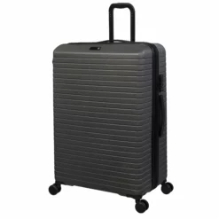 Attuned - 3pc Set (Charcoal) -IT Luggage Sales Shop 32772 UK16 2620 08CharcoalgreySSFrontpanel29in