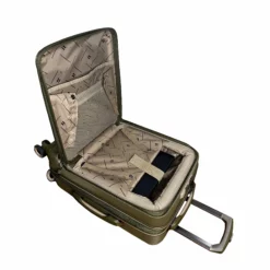 Rapidity - Cabin (Dark Olive) -IT Luggage Sales Shop 32798 UK16 2911 08 dark olive open laptop