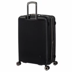 Rapidity - 3pc Set (Black) -IT Luggage Sales Shop 32798 UK16 2911 08BlackSSBackpanelLarge