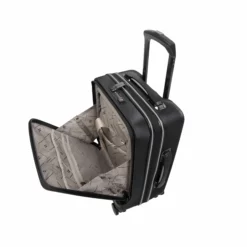 Rapidity - 3pc Set (Black) -IT Luggage Sales Shop 32798 UK16 2911 08BlackSSFrontpanel18.5in 1 cabin
