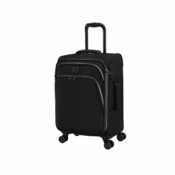 IT Luggage Trinary - 4pc Set (Black) -IT Luggage Sales Shop 32909 UK12 2875 08BlackSSFrontpanel19.4in