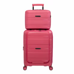 IT Luggage Momentous - 4-Piece Set (Calypso Coral) -IT Luggage Sales Shop 32912 UK15 2886 08 15 2886 15CalypsocoralSSFrontpanel