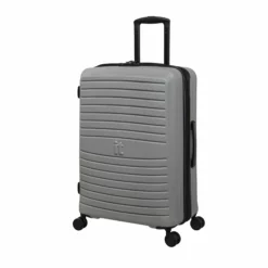 IT Luggage Eco-Protect - 4pc Set (Silver) -IT Luggage Sales Shop 32913 UK16 2910E08SilverSSFrontpanel25in