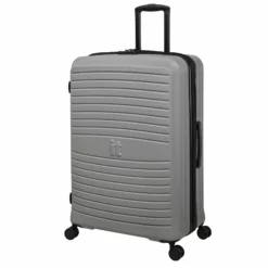 IT Luggage Eco-Protect - 4pc Set (Silver) -IT Luggage Sales Shop 32913 UK16 2910E08SilverSSFrontpanel29in