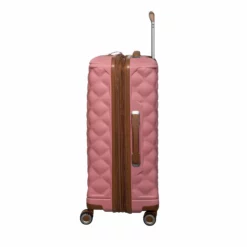 IT Luggage Indulging - 4pc Set (Flamingo Pink) -IT Luggage Sales Shop 32964 UK16 3039 08FlamingoPinkSS25insidewithsingleexpclosed
