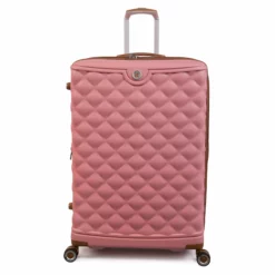 IT Luggage Indulging - 4pc Set (Flamingo Pink) -IT Luggage Sales Shop 32964 UK16 3039 08FlamingoPinkSSFrontpaneldirectly29in