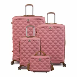 IT Luggage Indulging - Cabin (Flamingo Pink) 21 IT Luggage Indulging - Cabin (Flamingo Pink) -IT Luggage Sales Shop 32964 UK16 3039 08 16 3039 15FlamingoPinkSSFrontpanelset3 bcb039b9 d135 4162 b55d f11431edb477