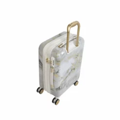 IT Luggage Sheen - Cabin (Gold Greyscale Marble) -IT Luggage Sales Shop 32980 UK16 2269B08GoldgreyscalemarbleSSBacktop18.9in