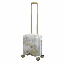 IT Luggage Sheen - Underseat (Gold Greyscale Marble) -IT Luggage Sales Shop 32980 UK16 2269B08GoldgreyscalemarbleSSFrontpanel14.7infullyextended 9e778825 dada 4e7e 9164 c1127c29b342