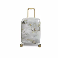 IT Luggage Sheen - 4pc Set (Gold Greyscale Marble) -IT Luggage Sales Shop 32980 UK16 2269B08GoldgreyscalemarbleSSFrontpaneldirect18.9in