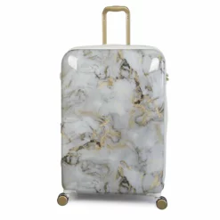 IT Luggage Sheen - 4pc Set (Gold Greyscale Marble) -IT Luggage Sales Shop 32980 UK16 2269B08GoldgreyscalemarbleSSFrontpaneldirect29in
