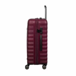 IT Luggage Fusional - 4pc Set (Dark Red) -IT Luggage Sales Shop 32987A UK16 2920 08DarkredsS055SSSidewithsingleexpclosed
