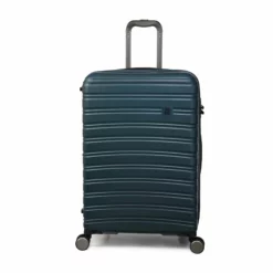IT Luggage Fusional - 4pc Set (Mediterranean Green) -IT Luggage Sales Shop 32987A UK16 2920 08MediterraneagreenS730SSFrontpaneldirectly25in