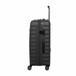 IT Luggage Fusional - 4pc Set (Warm Charcoal) -IT Luggage Sales Shop 32987A UK16 2920 08Warmcharcoal Magnet S561SSSidewithsingleexpclosed