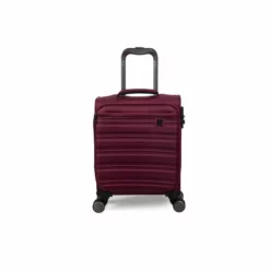 IT Luggage Fusional - 4pc Set (Dark Red) -IT Luggage Sales Shop 32987B UK12 2920 08DarkredsS055SSFrontpaneldirectly14.9in