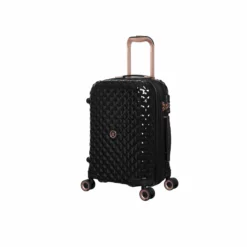 IT Luggage Glitzy - 5pc Set (Black) -IT Luggage Sales Shop 33109 UK16 2888A08BlackSSFrontpanel18.5in