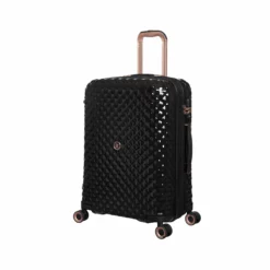 IT Luggage Glitzy - 5pc Set (Black) -IT Luggage Sales Shop 33109 UK16 2888A08BlackSSFrontpanel23in