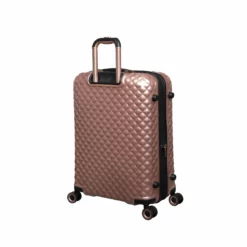 IT Luggage Glitzy - Large (Metallic Rose Gold) -IT Luggage Sales Shop 33109 UK16 2888A08MetallicrosegoldSSBackpanel b4ec377f 4e2e 4d4a 9a20 5cc61a55d64c