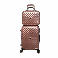 IT Luggage Glitzy - Vanity Case (Metallic Rose Gold) -IT Luggage Sales Shop 33109 UK16 2888A08 16 2888A15MetallicrosegoldSSFrontpanel f47eb8d5 d225 4957 bad9 d4a295128d00