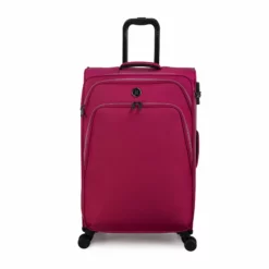 IT Luggage Trinary - 4pc Set (Viva Magenta) -IT Luggage Sales Shop 33167 UK12 2875 08Magentablush Vivamagenta SSFrontpaneldirectly25in