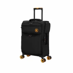 Simultaneous - 3pc Set (Black) -IT Luggage Sales Shop 33202 UK12 2900 08BlackSSFrontpanel19.5in