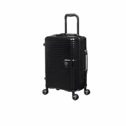 IT Luggage Helixian - 3pc Set (Black) 14 IT Luggage Helixian - 3pc Set (Black) -IT Luggage Sales Shop 61334 US16 2842 08BlackS001SSFrontpanel18.5in