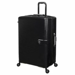IT Luggage Helixian - 3pc Set (Black) 12 IT Luggage Helixian - 3pc Set (Black) -IT Luggage Sales Shop 61334 US16 2842 08BlackS001SSFrontpanel29in