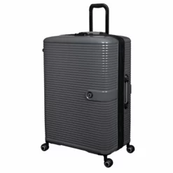 IT Luggage Helixian - 3pc Set (Charcoal) -IT Luggage Sales Shop 61334 US16 2842 08CharcoalgreyS022SSFrontpanel29in