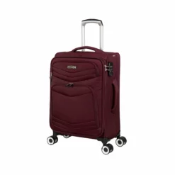 IT Luggage Intrepid - 4pc Set (Dark Red) -IT Luggage Sales Shop 61356 US12 2078D08DarkredS055SSFrontpanel19.5in