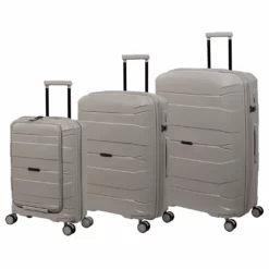 IT Luggage Momentous - Cabin (Pumice Stone) -IT Luggage Sales Shop 61386 HK15 2886 08PumimcestoneS907SSFrontpanel 94b03d1e 5e0a 4a7b 8b33 f5936cb91b77