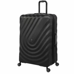 Eco-Pulse - 3pc Set (Black) -IT Luggage Sales Shop 61607 US16 3013E08BlackS001SSFrontpanel29in
