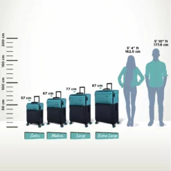 Duo-Tone - Extra Large (Capri Breeze / Dress Blues) -IT Luggage Sales Shop Duo Tone Capri Relative Size 54d103c5 82bc 4450 adb2 6305f55f4419