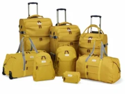 Joules Coast Trolley Duffle Bag -IT Luggage Sales Shop Joules Coast Luggage Antique Gold Grp3