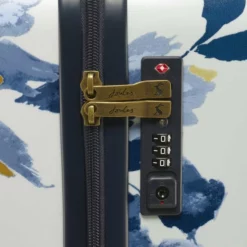 Joules Ocean Rose 4-Wheel Medium 66cm Case -IT Luggage Sales Shop Joules Ocean Rose TSA Lock