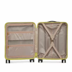 Dune London Olive 55cm Cabin Suitcase -IT Luggage Sales Shop OLC55 Lme 3