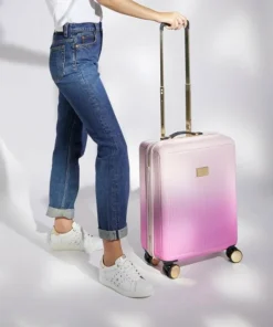 Dune London Olive Dip Dye 55cm Cabin Suitcase -IT Luggage Sales Shop OLC55 Pkd 4