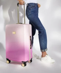 Dune London Olive Dip Dye 67cm Medium Suitcase -IT Luggage Sales Shop OLM67 Pkd 5