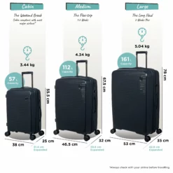 IT Luggage Spontaneous - Cabin (Blueberry) -IT Luggage Sales Shop Spontaneous Set blueberry dims weights f3fa2b17 3cd4 478c 9783 cae70a50d0d1