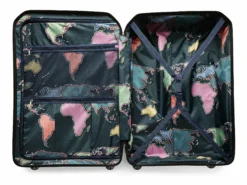 Ted Baker Flying Colours 69cm Medium 4-Wheel Suitcase -IT Luggage Sales Shop TBU Ted Baker Flying Colours Large Case internal
